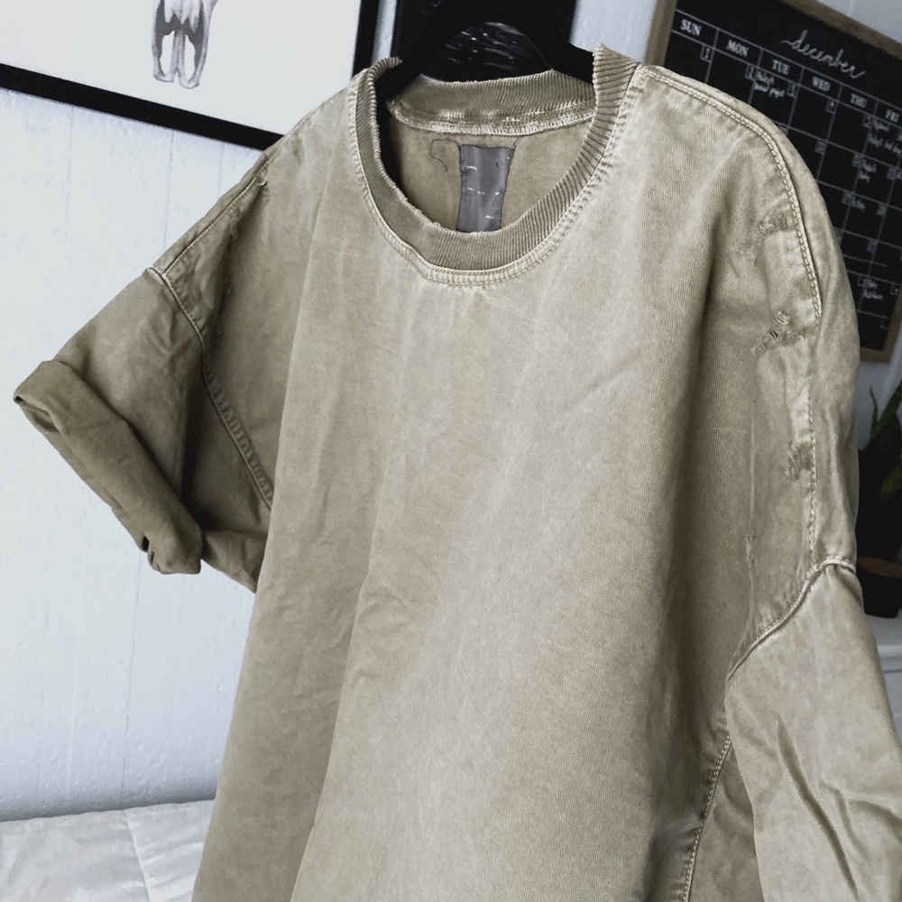 Zara Man oversized distressed shirt - Picture 4 of 5